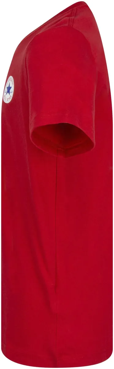 Рубашка Converse с короткими рукавами "детская", цвет Enamel Red — фото 3