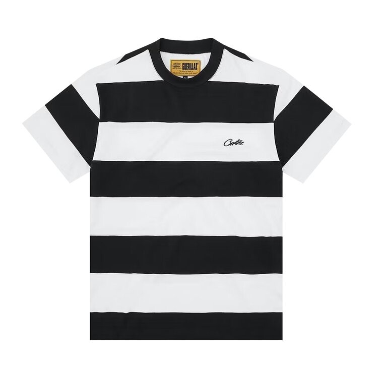 

Футболка Corteiz Striped Tee, разноцветный
