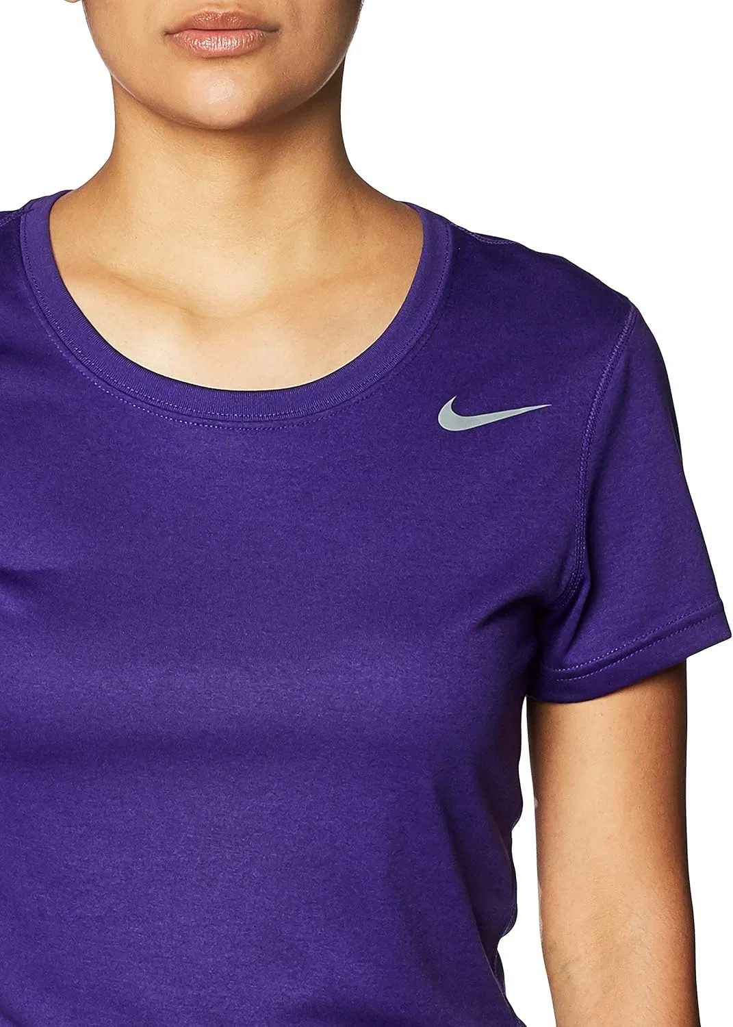 Футболка Nike Dri-Fit, фиолетовая — фото 3
