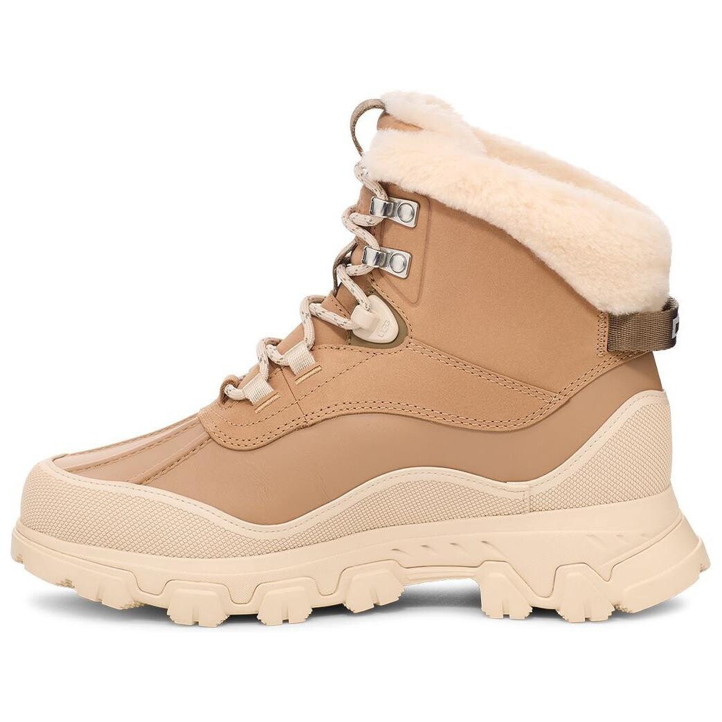 Ботинки зимние женские UGG, бежевый / кремовый
