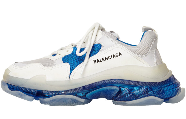 

Кроссовки Balenciaga Triple S Sneaker 'White Blue', Белый, Кроссовки Balenciaga Triple S Sneaker 'White Blue'