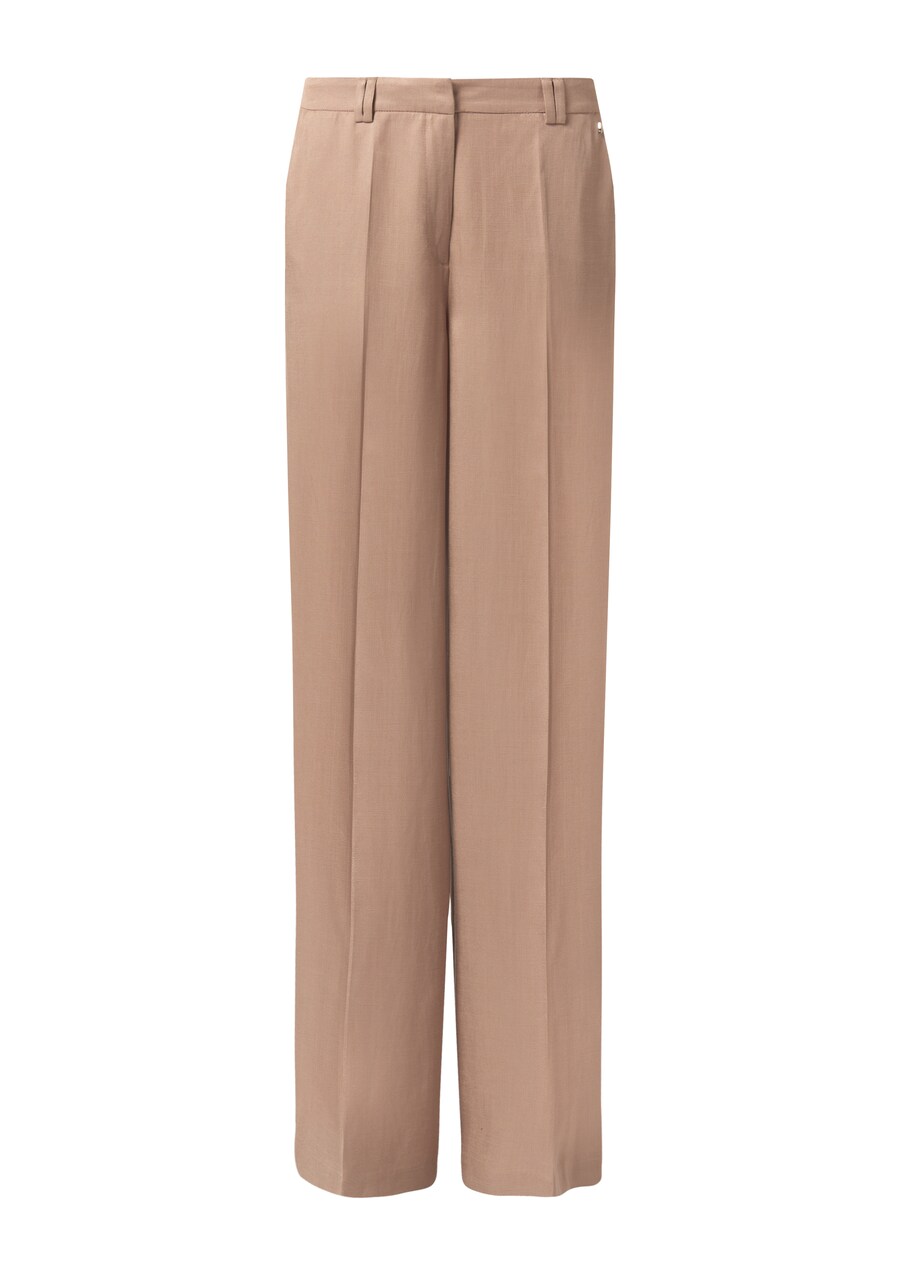 

Широкие брюки COMMA Wide leg Pleated Pants, цвет mocha
