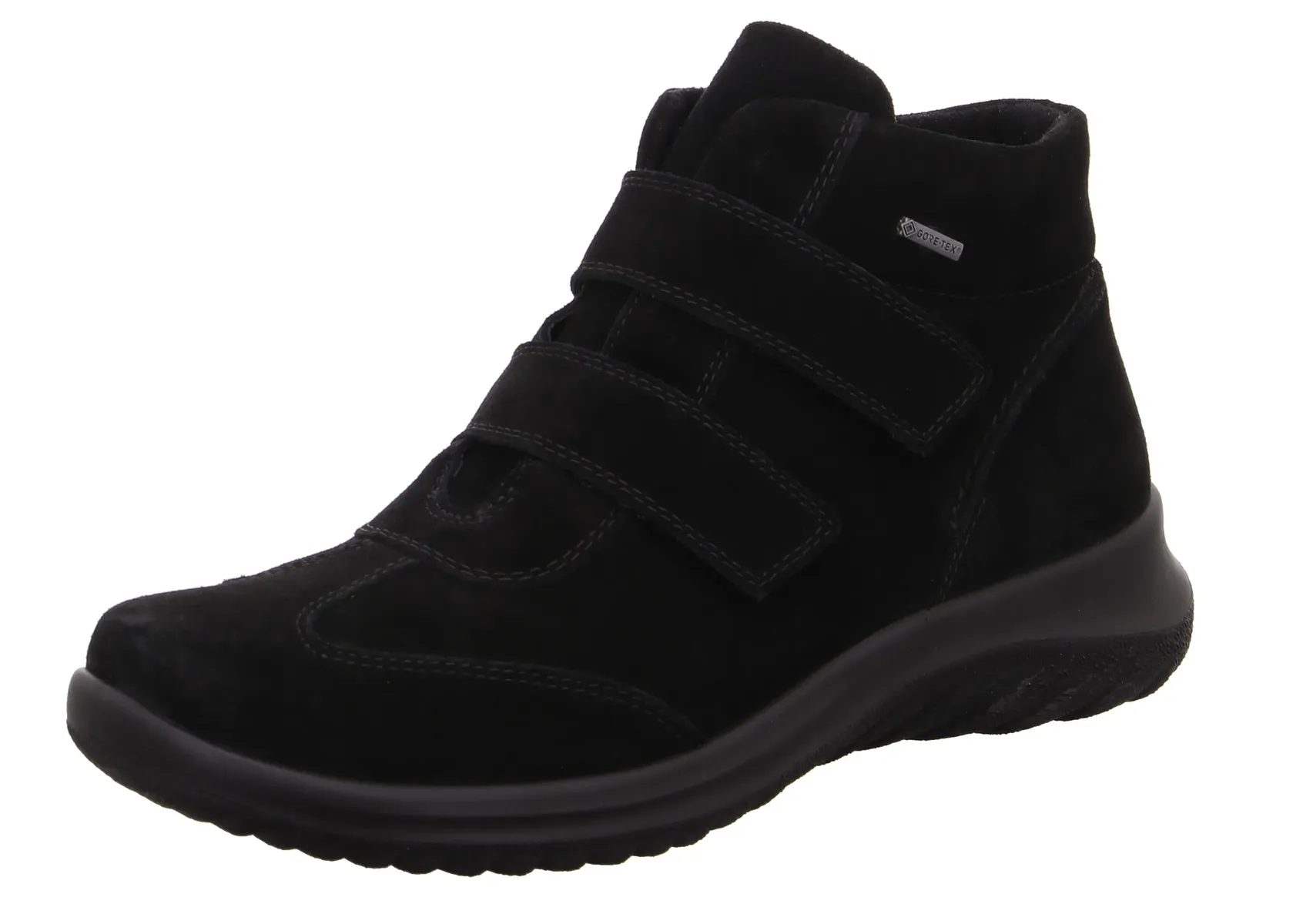 Зимние ботинки Legero "SOFTBOOT", с двумя застежками-липучками, черный