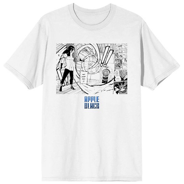 

Мужская футболка Apple Black Sano с принтом Licensed Character