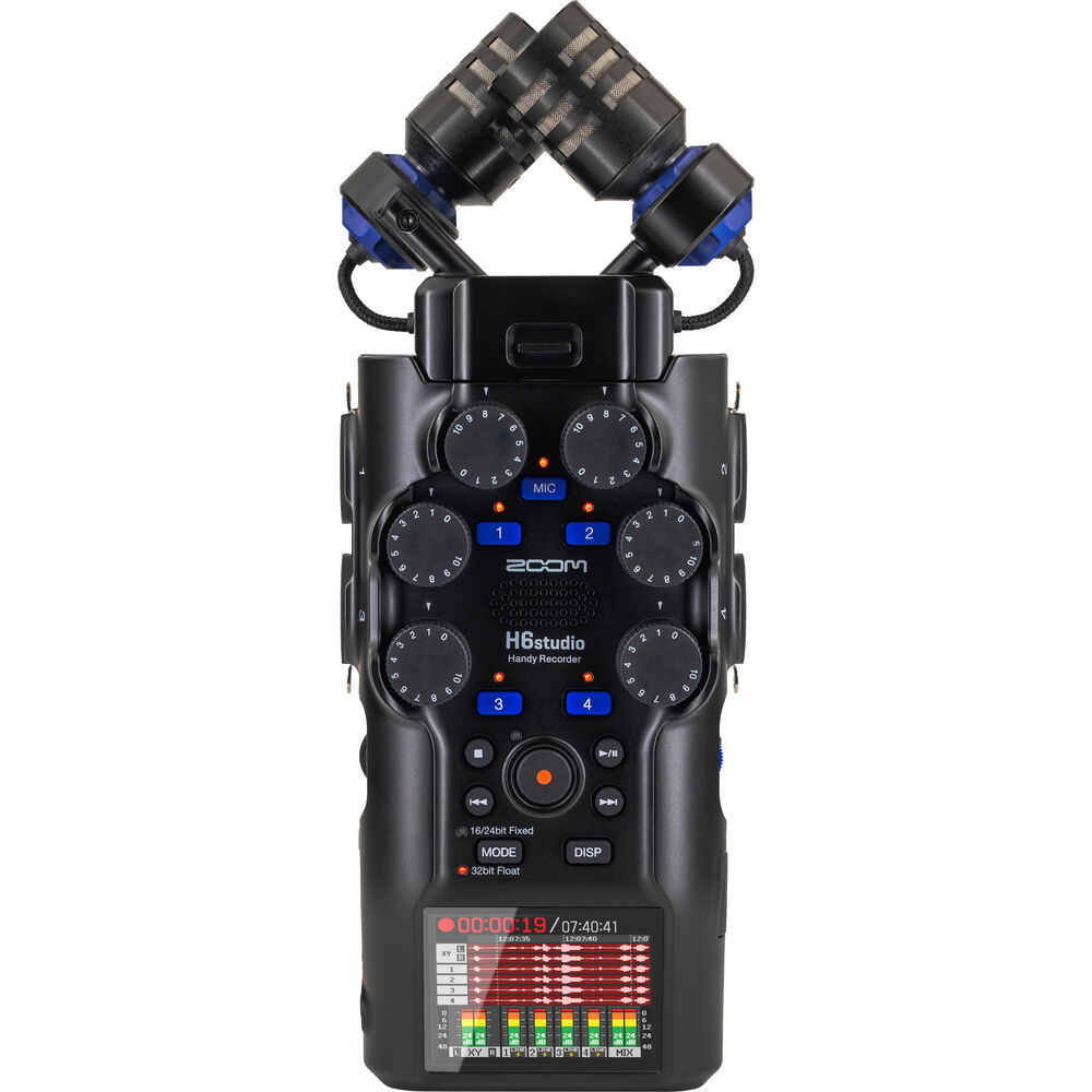 

Портативный цифровой рекордер Zoom H6studio 6-Track Handy Recorder with 32-Bit Float ZH6STUDIO