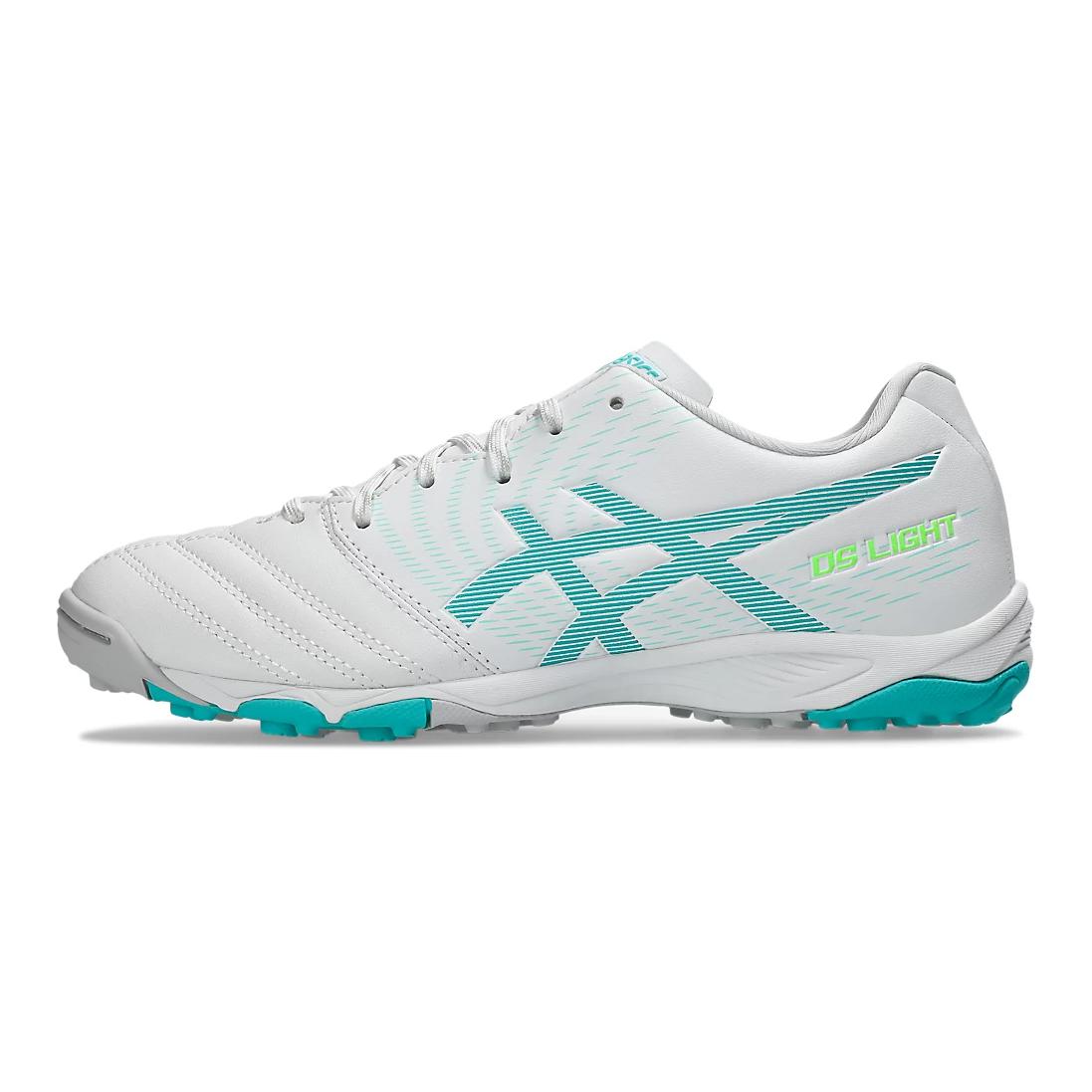 

Asics Детские футбольные бутсы Ds Light JR с низким верхом, устойчивые к истиранию, белые, голубые, детские