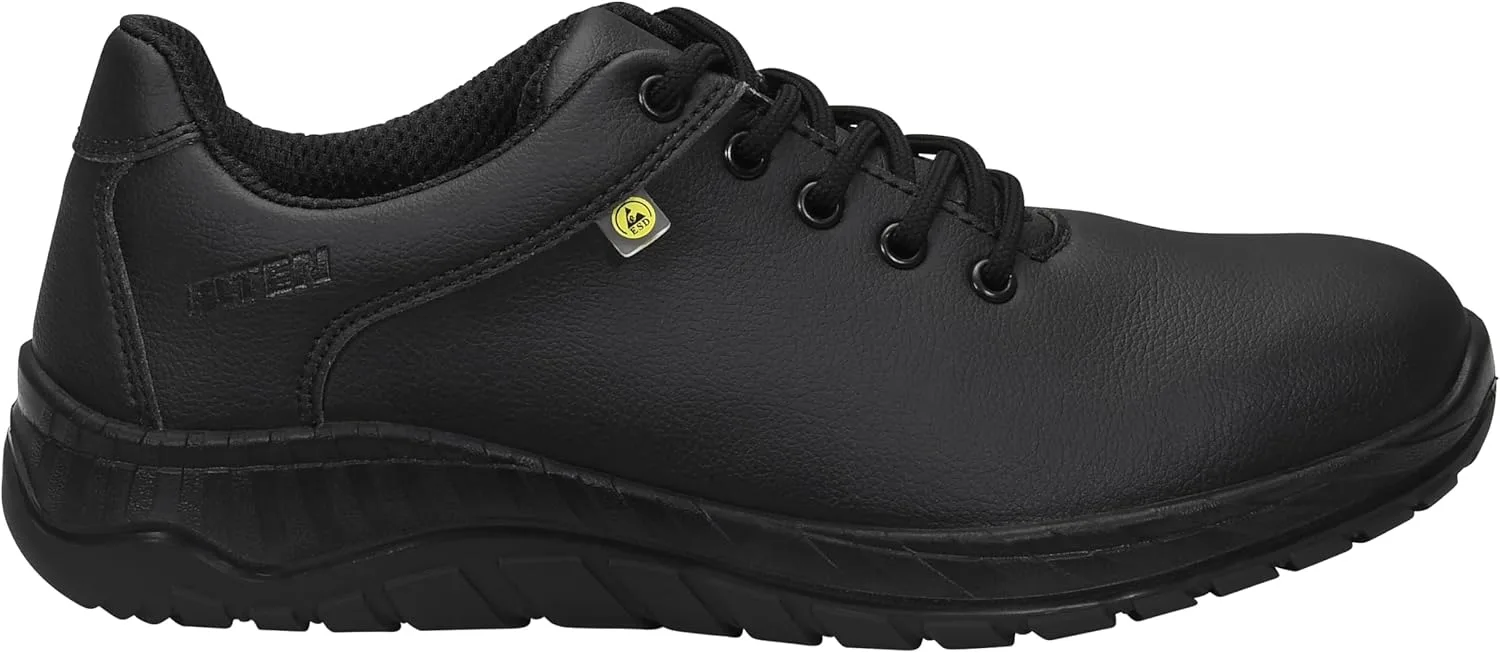 Рабочие ботинки ELTEN Marc Black Low ESD O2, женские и мужские, текстильные, легкие, классического дизайна, черный — фото 2