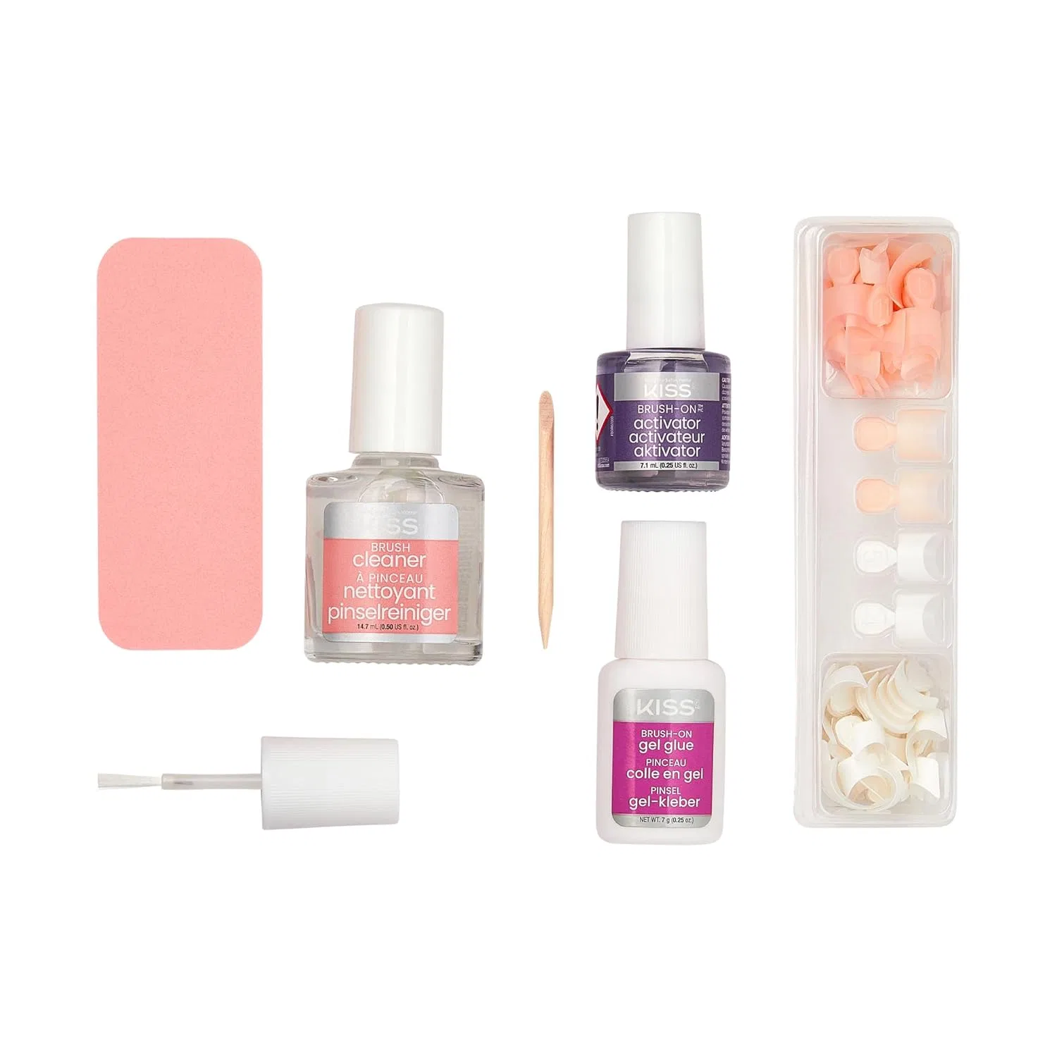 Набор геля для ногтей KISS Air Drying Gel Set Kiss — фото 4