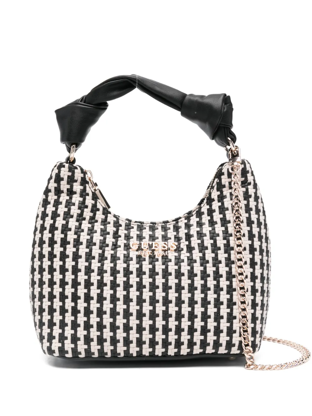 

Мини-сумка-хобо Mirema GUESS USA, черный