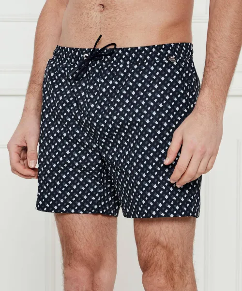 

Новые шорты для плавания Manu Regular fit Boss, синий