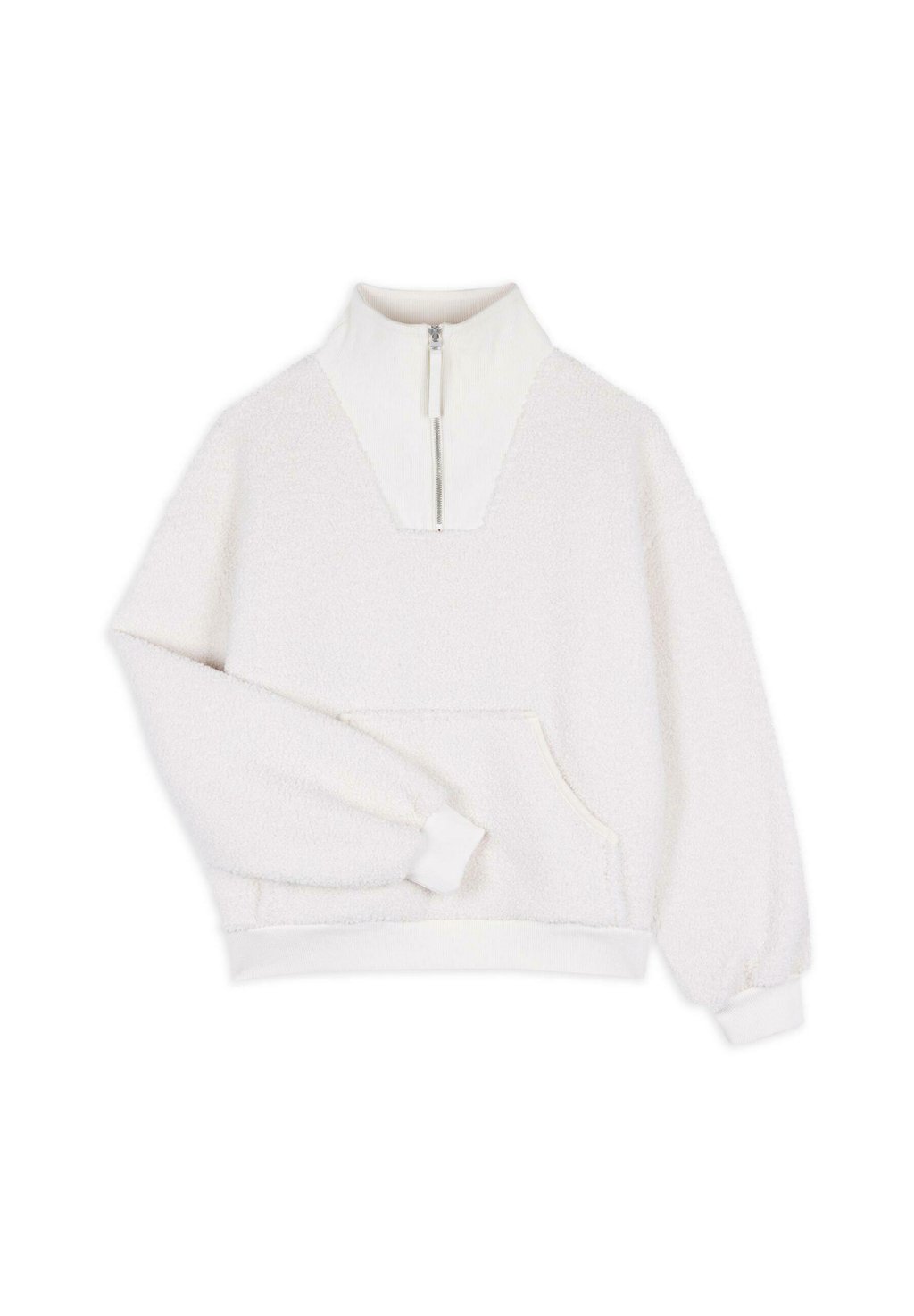 

Флисовый джемпер BORG QUARTER ZIP Chelsea Peers, молочный