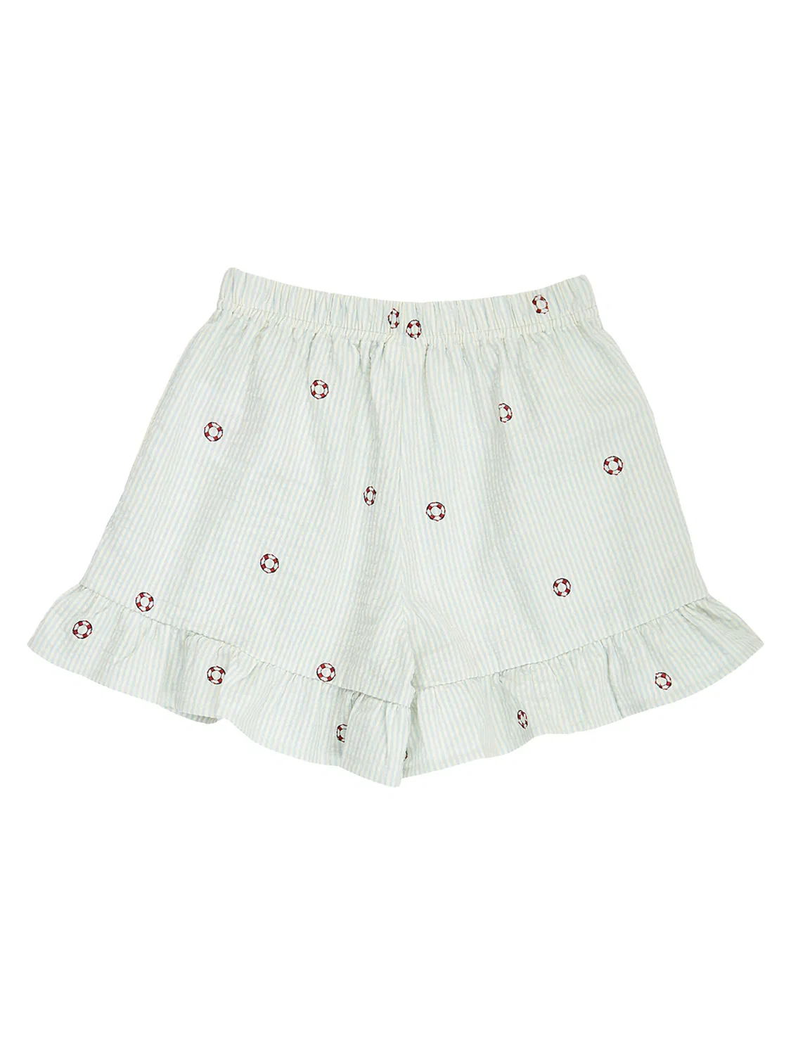 Брюки Müsli by GREEN COTTON Regular Pants кремового цвета