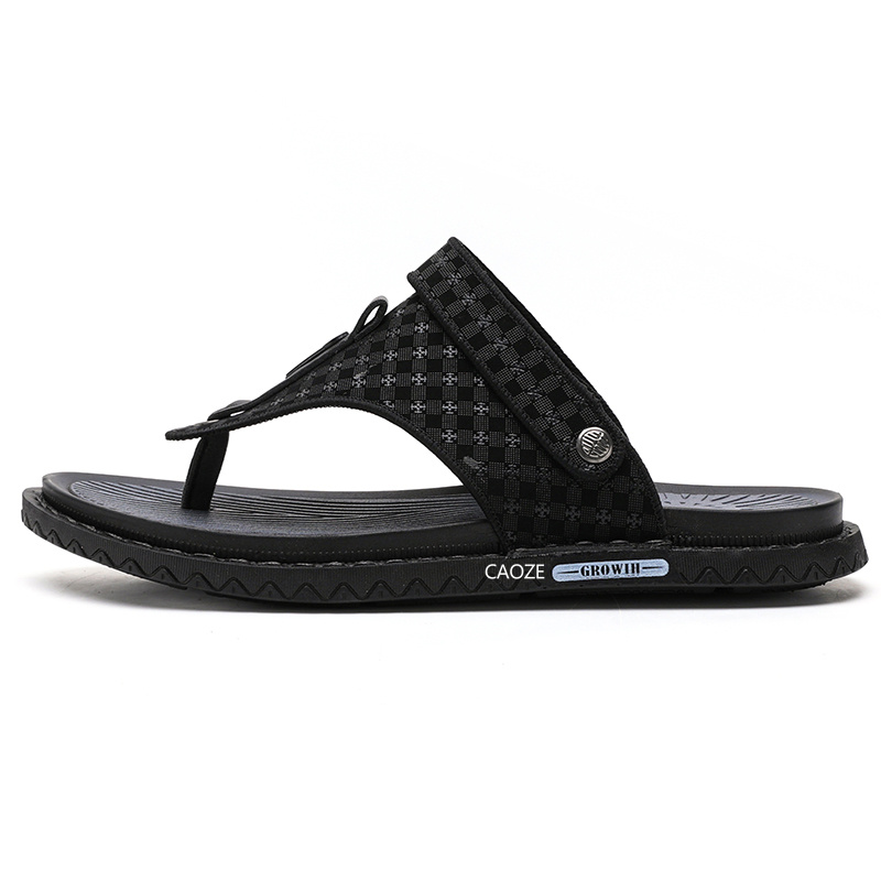 

Износостойкие мужские шлепанцы Shiozawa, Black