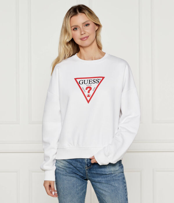 

Свитер Oversize fit Guess Jeans, белый