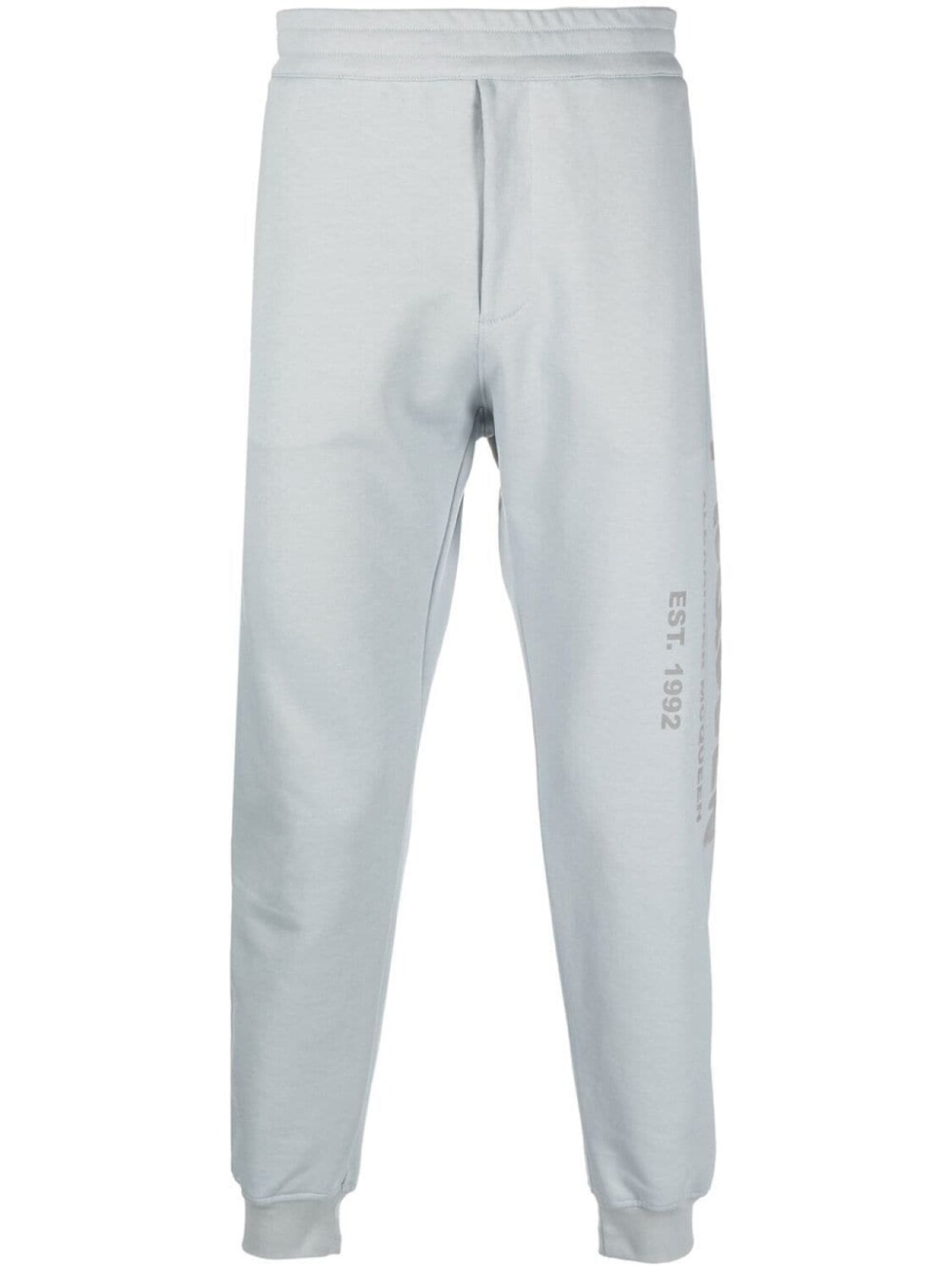 

Alexander McQueen спортивные брюки с логотипом, серый