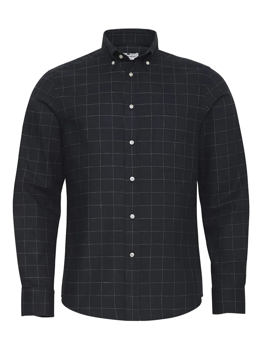 

Клетчатая рубашка на пуговицах Loja Das Meias, синий