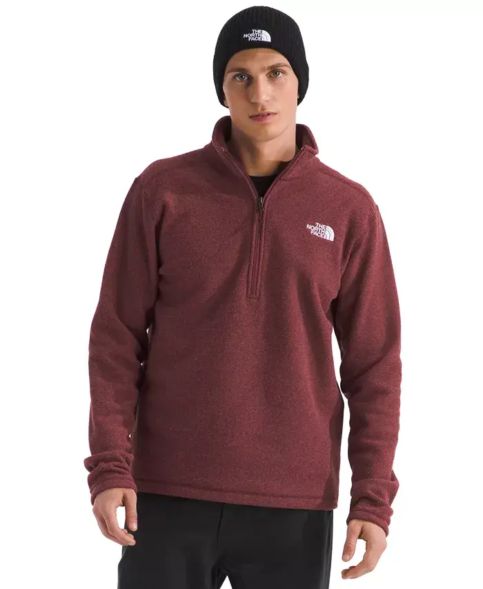 

Мужская текстурированная куртка Rock Quarter Zip с капюшоном The North Face, коричневый