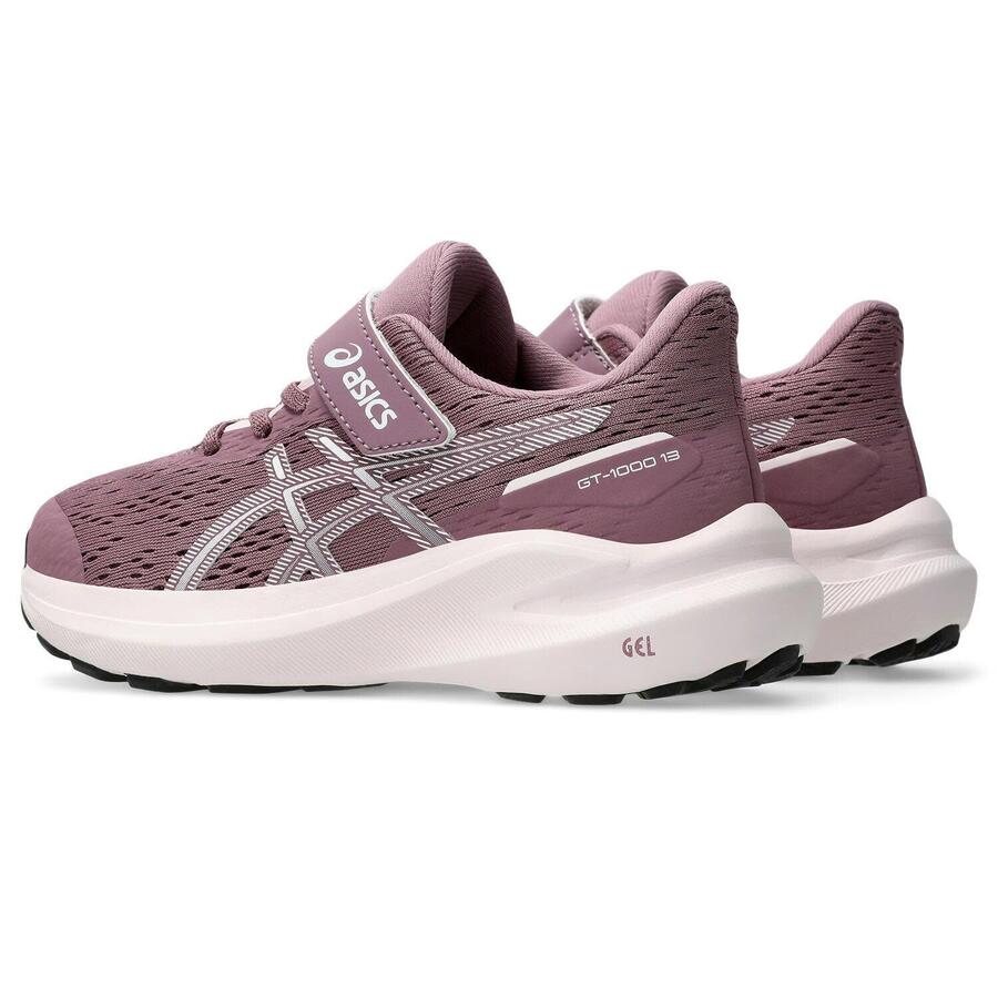 Детские кроссовки для бега ASICS GT-1000 13 шт. — лиловый/белый — фото 3