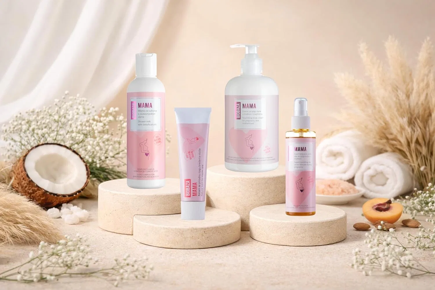 Подарочный набор Biobaza Mama для беременных и кормящих матерей Biobaza
