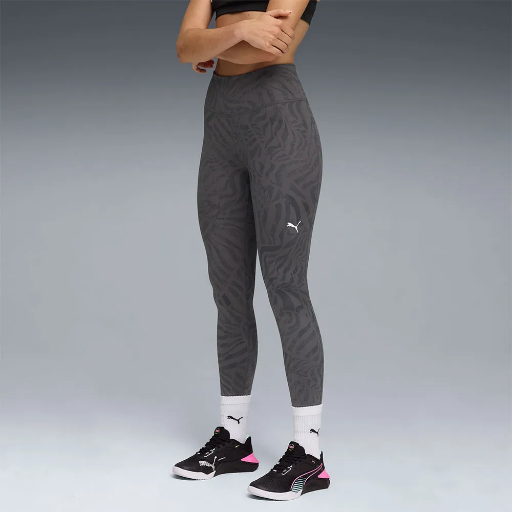 

Леггинсы Puma Tad Essential Ribbon Stripe 7/8, серый