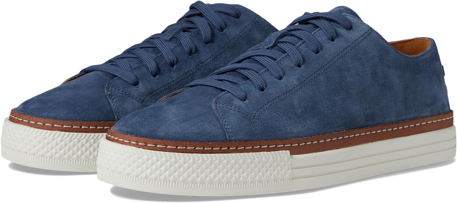 

Кроссовки Allen Edmonds Paxton Casual Lace Up Sneaker, цвет Denim Leather