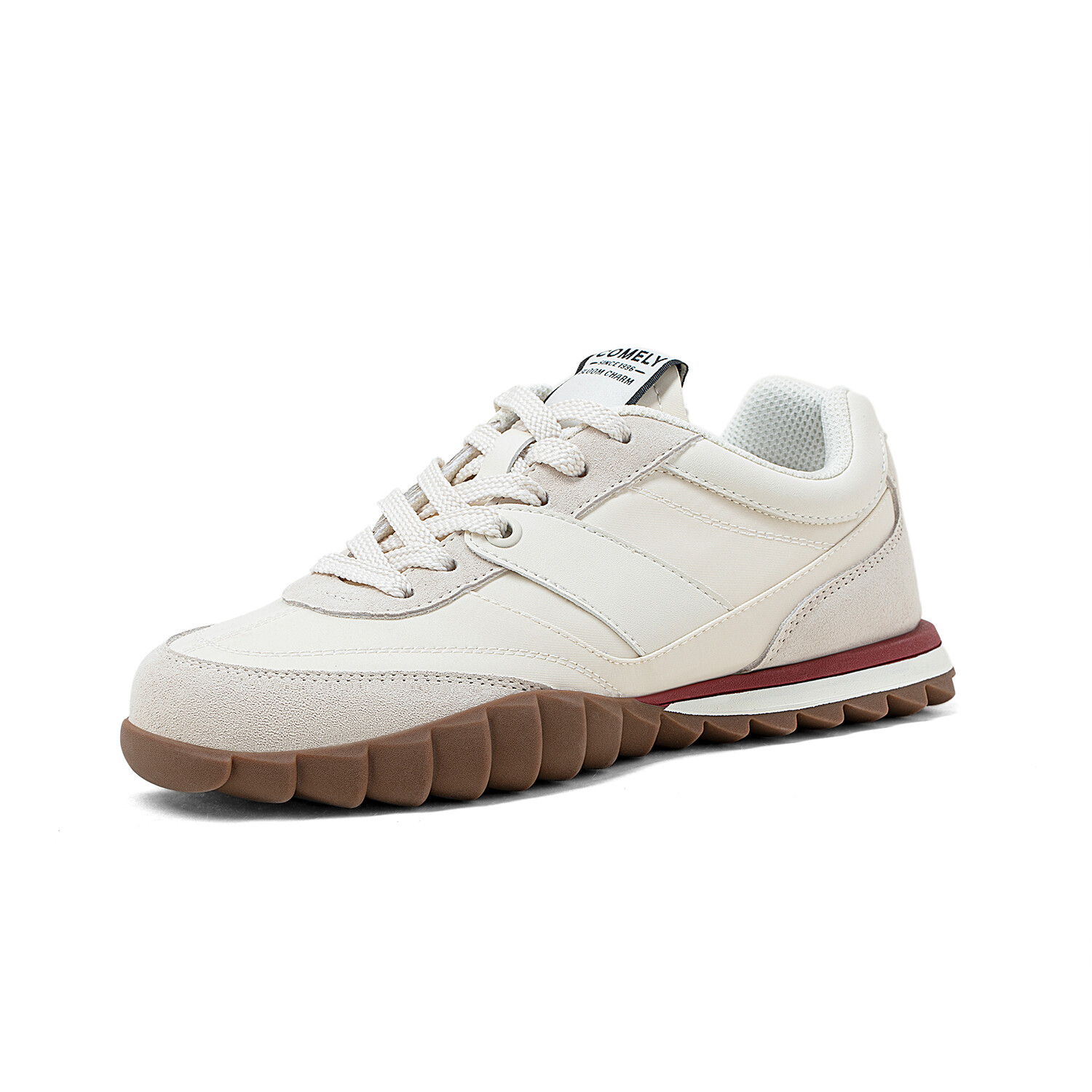 

Кроссовки для образа жизни Женские низкие Comely, цвет Apricot/beige