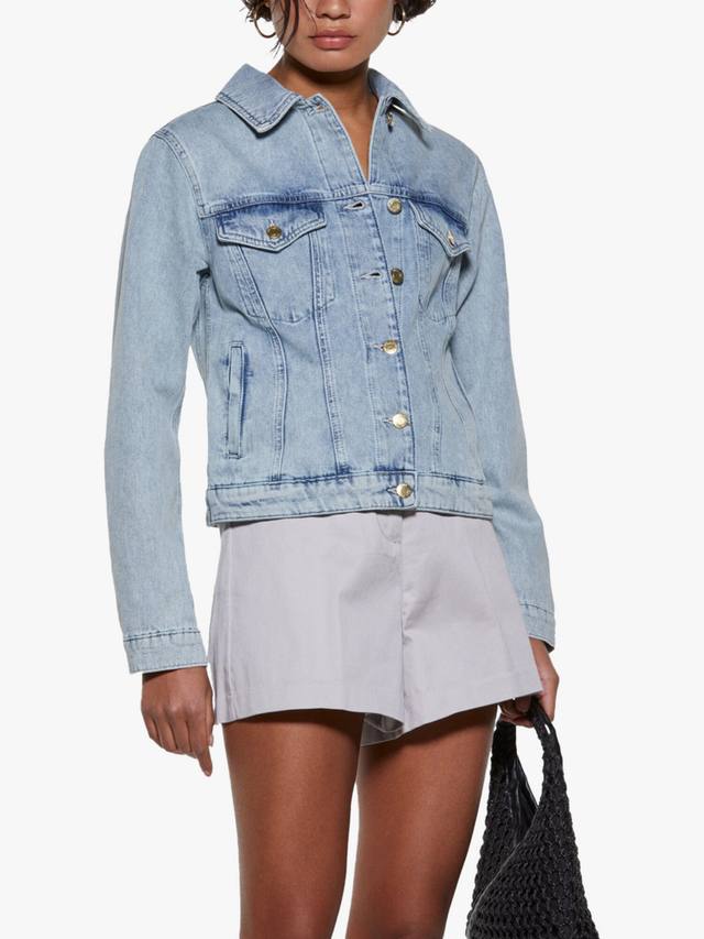 

Воротниковая джинсовая куртка SISLEY, Blue