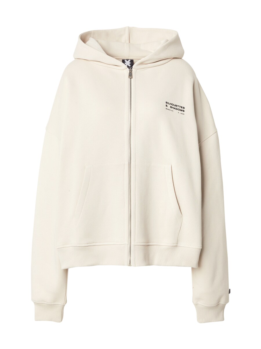 

Худи с капюшоном на молнии Karo Kauer, Cream