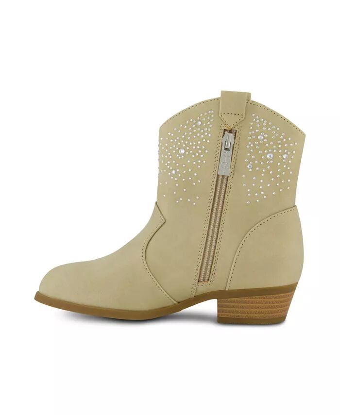 Ботинки Layla Fade Mid Shaft для маленьких и больших девочек Jessica Simpson, золотой — фото 2