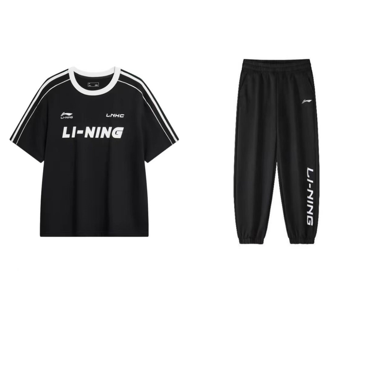 

Коллекция LiNing Sports Life, повседневная спортивная одежда для мужчин, черный цвет
