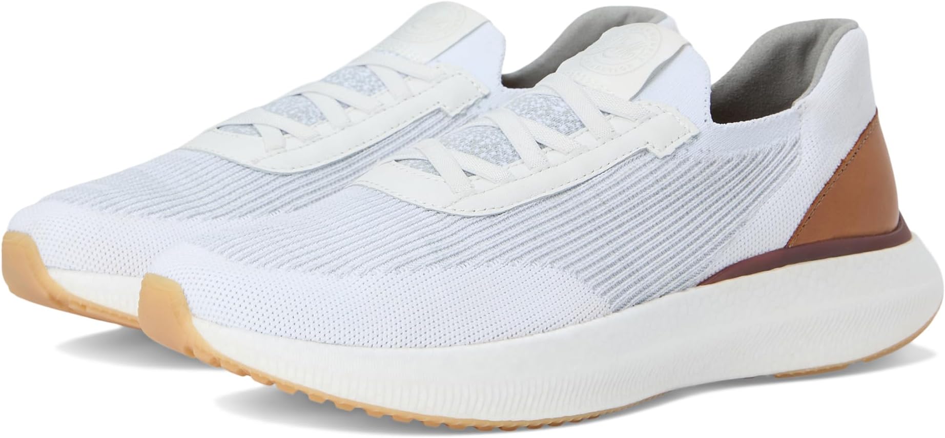 

Кроссовки Johnston & Murphy Collection Briley Knit Jogger, цвет White Knit
