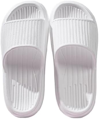 

Унисекс тапочки BYDZKJ для женщин и мужчин, нескользящие, ультралегкие, мягкие сандалии, мягкие домашние шлепанцы для использования дома, в саду, ванной или у бассейна, белый