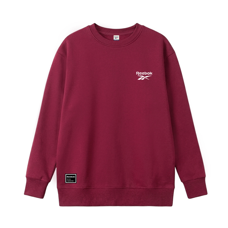 

Свитшоты Unisex Crew Neck Moderate Regular Reebok, бордовый
