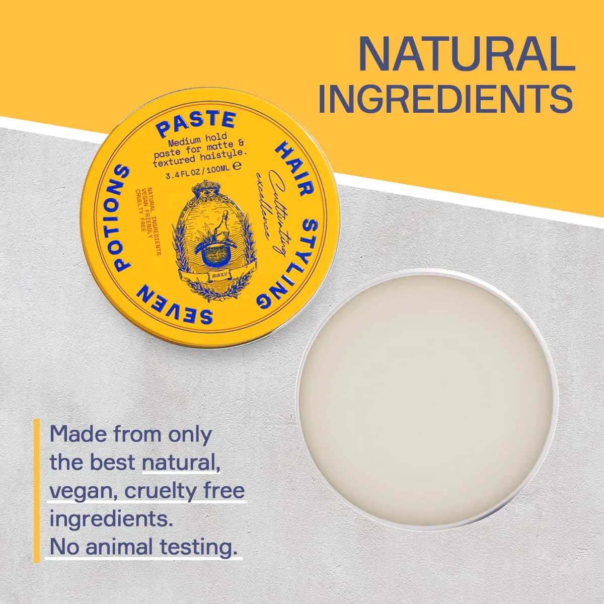 Матовая паста для укладки волос «Hair Styling Paste» от Seven Potions Seven Potions — фото 2