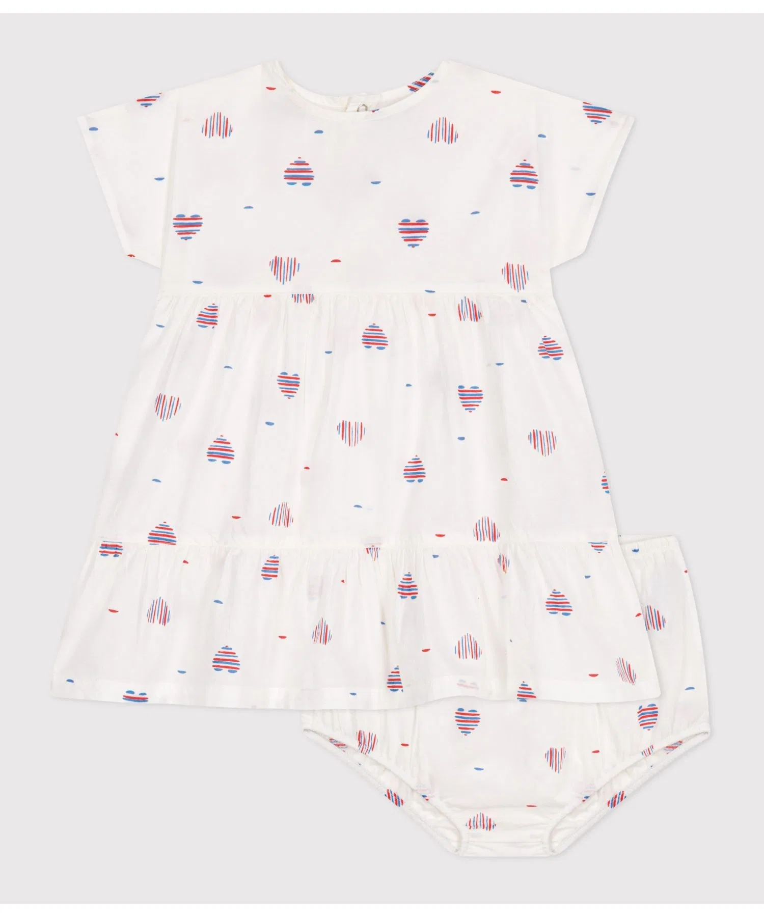 Детское платье PETIT BATEAU с коротким рукавом