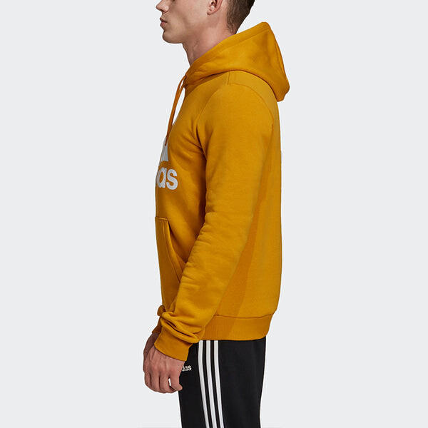 Толстовка adidas Mh Bos Po Fl Casual Sports Men's Gold, желтый — фото 4