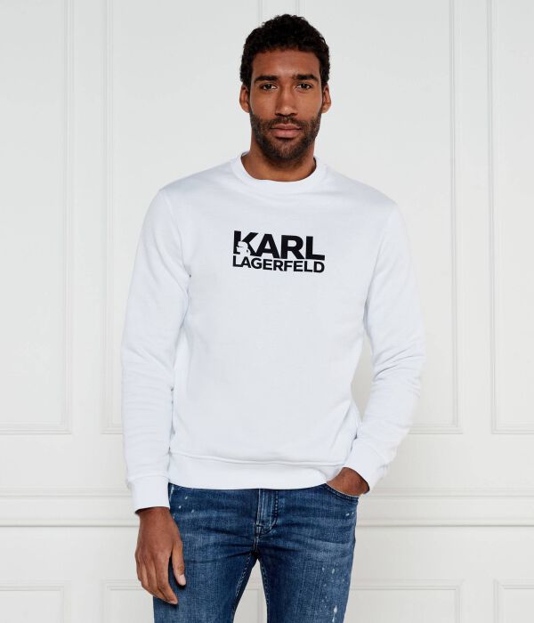 

Свитер Regular fit Karl Lagerfeld, белый
