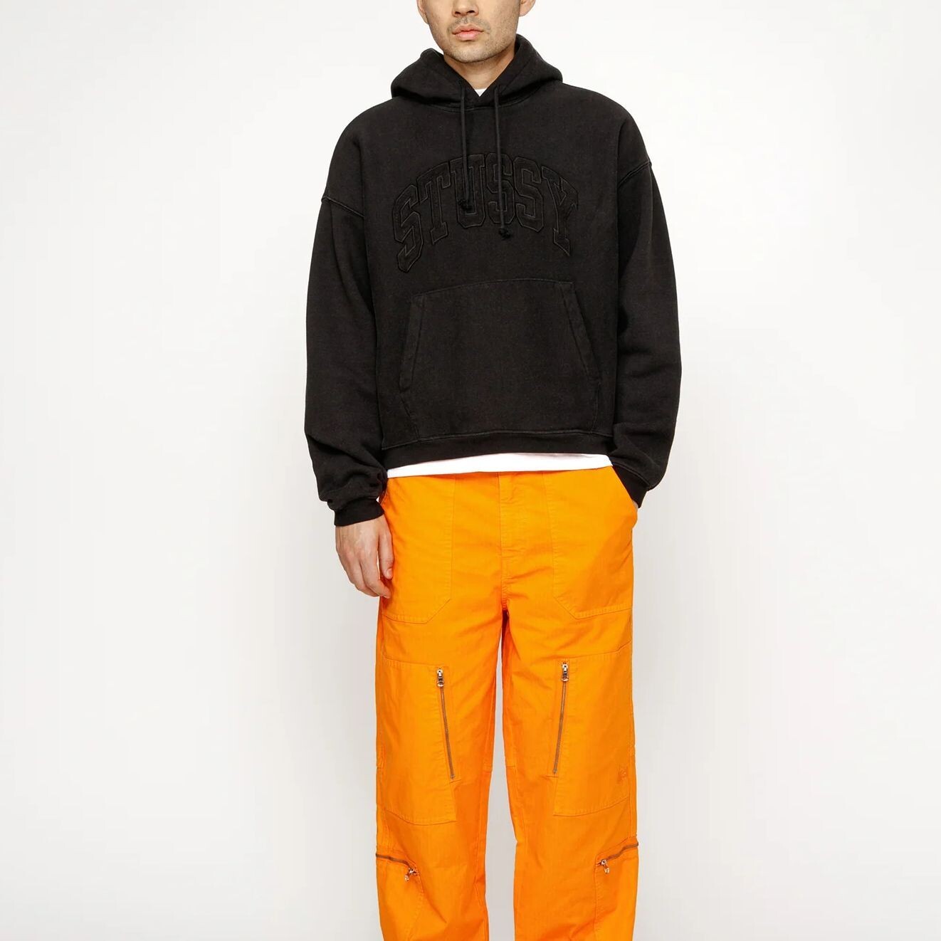 SS24 Толстовка мужская Stussy, фиолетовый — фото 3
