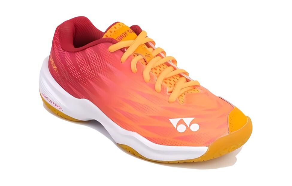 Кроссовки детские Power Cushion Kids с низким верхом Yonex, цвет Orange — фото 2