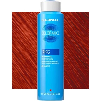 

Краска для волос Colorance Warm Reds Medium Golden Copper 120 мл - банка 7 кг, Goldwell