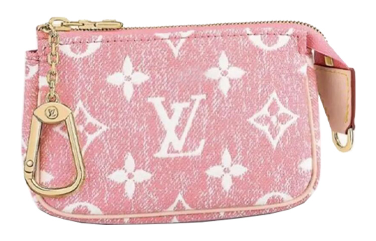 

LOUIS VUITTON Кошелек Micro Pochette Accessoires Denim Jacquard Pink