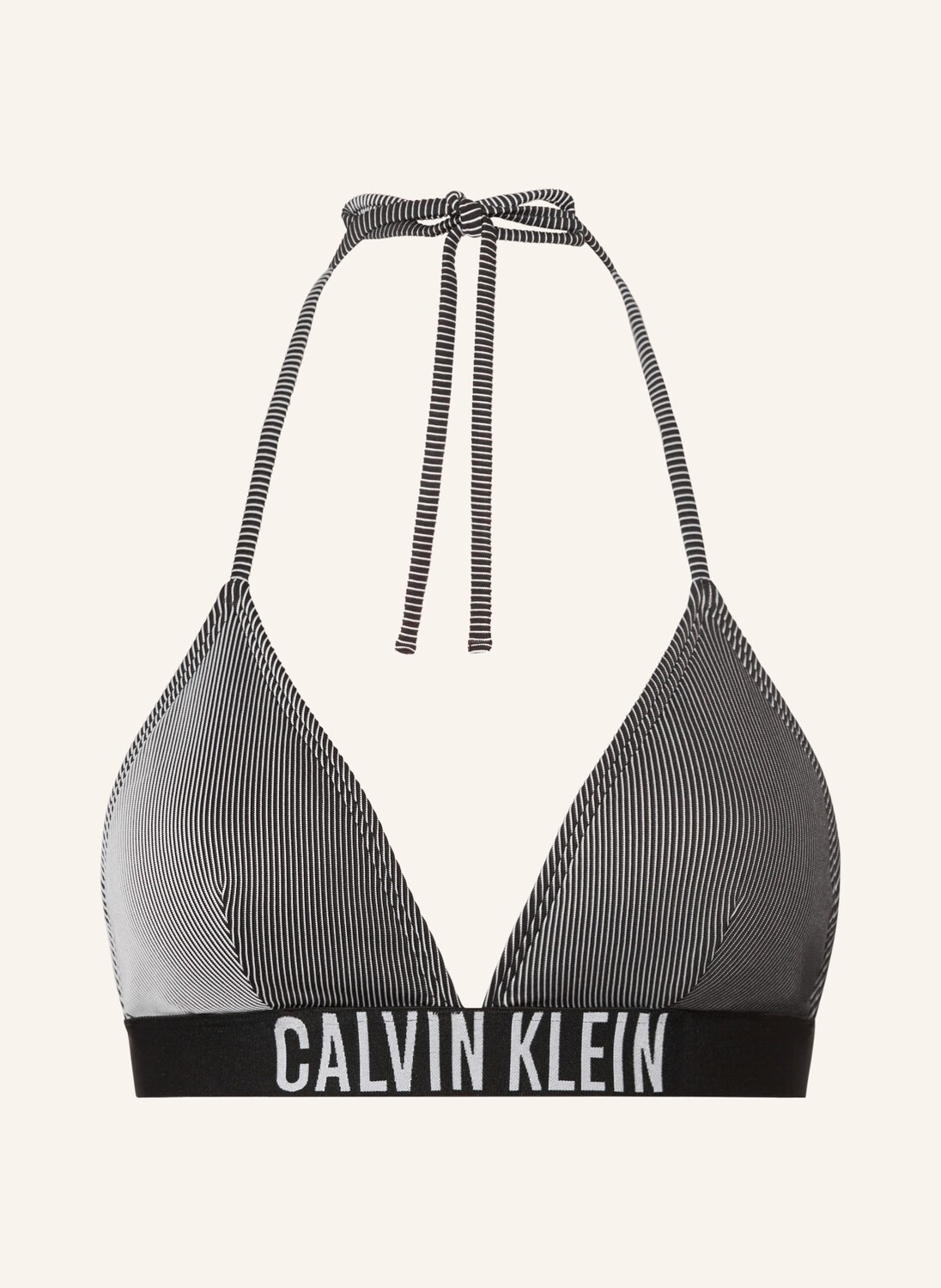 

Треугольный верх бикини Intens Power Calvin Klein, черный