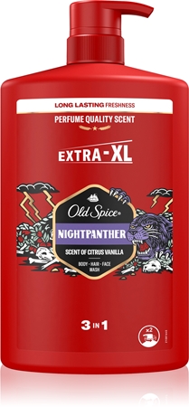 

Гель для душа для мужчин Old Spice Nightpanther, 1000 ml