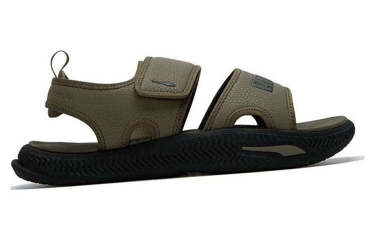 PUMA Сандалии SoftridePro Sandal 24 Beach Unisex в цвете умбра, цвет Umber — фото 2