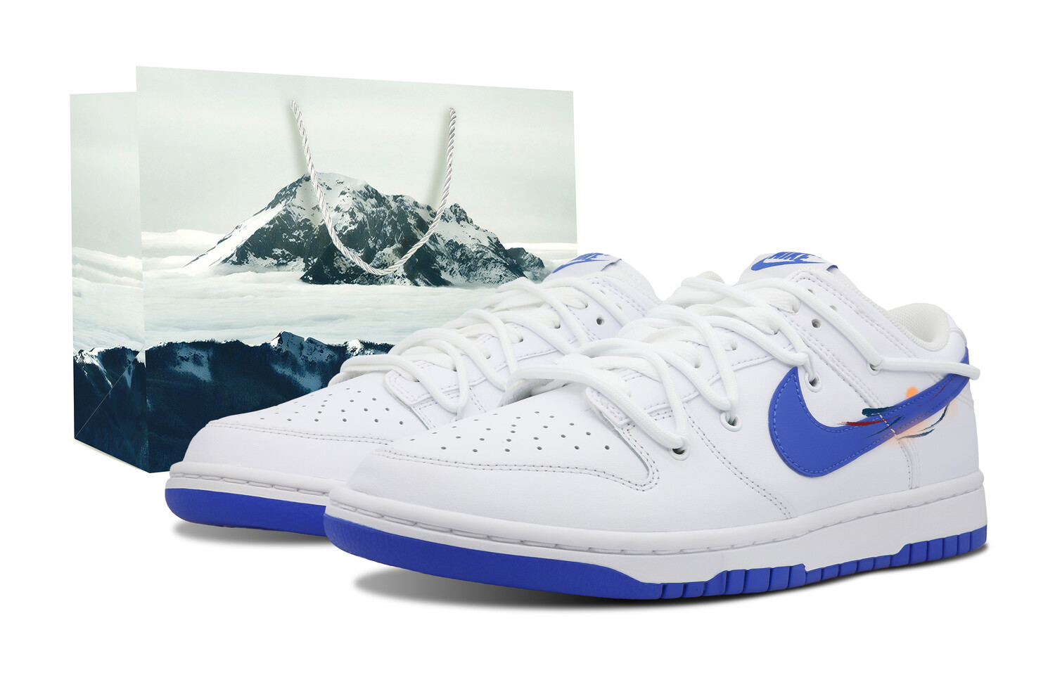 

Кроссовки Nike Dunk Skateboard Shoes Men Low-Top White