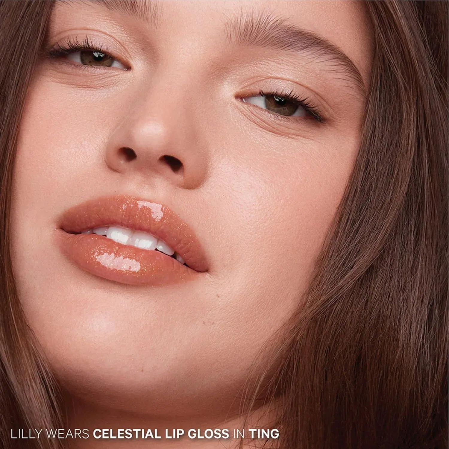 Блеск для губ Kevyn Aucoin Celestial Lip Gloss Ting (Shi ммering Nude Brown) 5.6 мл — фото 4