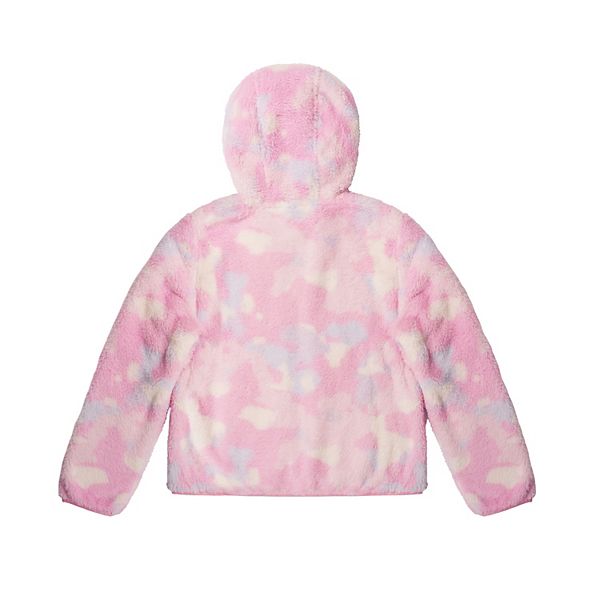Детская худи на молнии с уютным ворсом Zeroxposur, Pink Ombre — фото 3