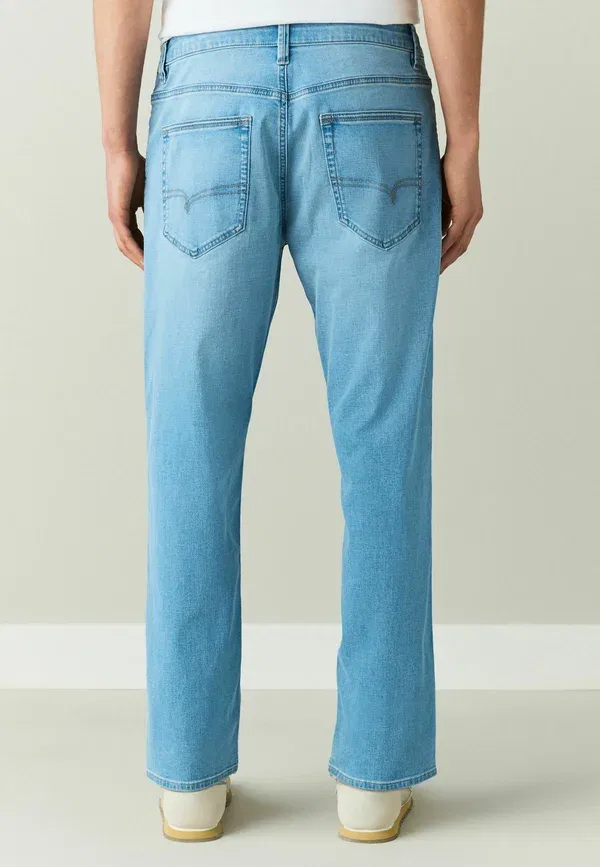 Джинсы Next, Motion flex jeans slim fit straight leg, голубой — фото 2