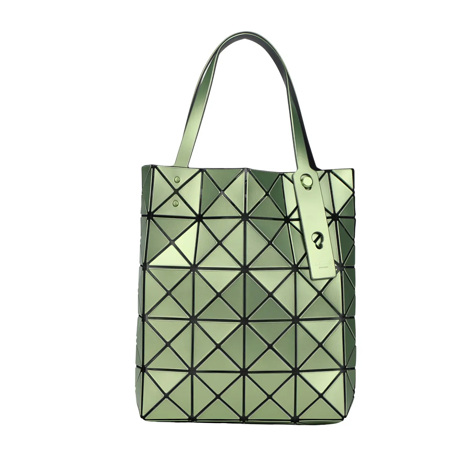 

ISSEY MIYAKE Люминесцентная коробчатая сумка из поливинилхлоридной смолы