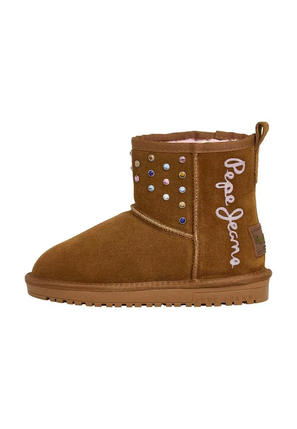 Зимние ботинки с шипами Pepe Jeans, Cognac Brown